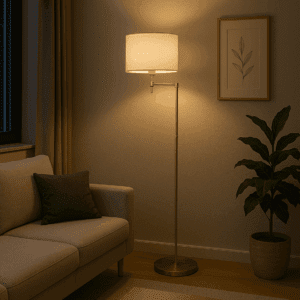 Vloerlamp Lieke klassiek Brons