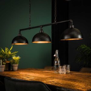 Hanglamp Georg  3 lichtpunten Zwart