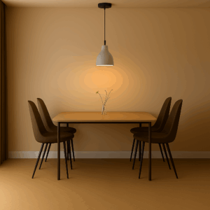 Hanglamp Adriana industrieel Grijs