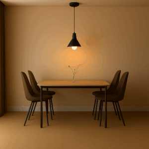 Hanglamp Alessia modern Zwart