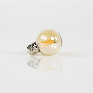 Lichtbron Els Amber color glas