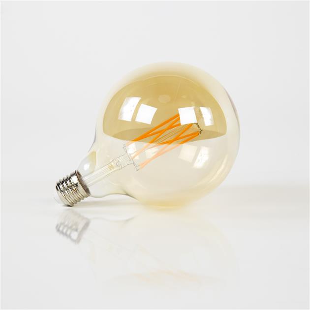 Lichtbron Eppie Amber color glas