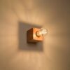 Wandlamp Camilla scandinavisch Hout